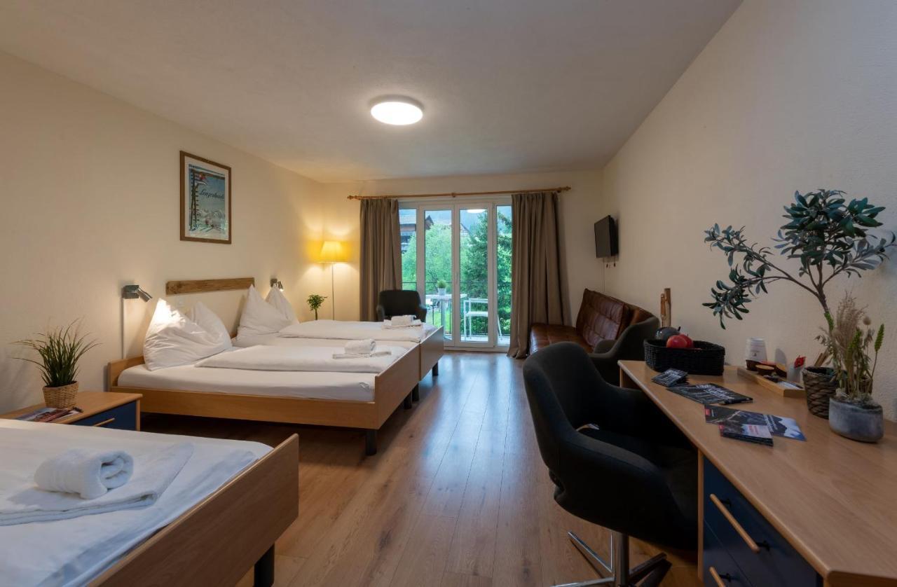 Grischalodge Das Hotel Mit Bergblick Seit 1929 - Schlicht, Preiswert Und Mit Einem Touch Nostalgie Парпан Екстериор снимка