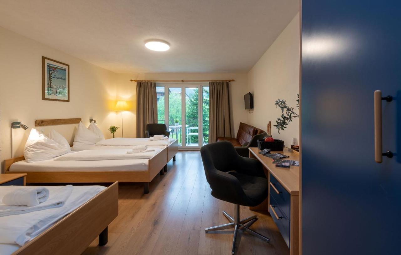 Grischalodge Das Hotel Mit Bergblick Seit 1929 - Schlicht, Preiswert Und Mit Einem Touch Nostalgie Парпан Екстериор снимка